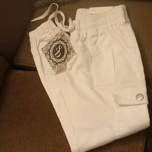 New cotton elastic ankle/ waist pant